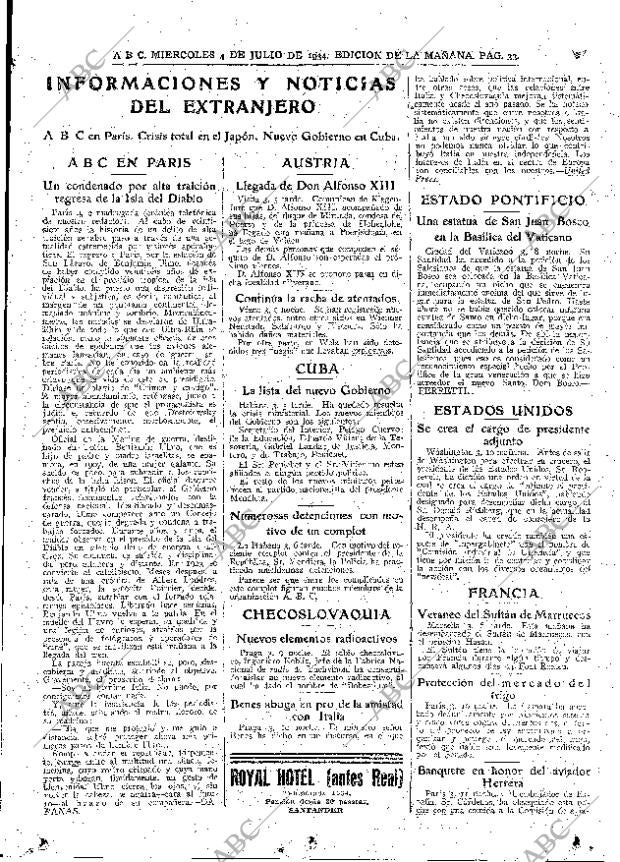 ABC MADRID 04-07-1934 página 33