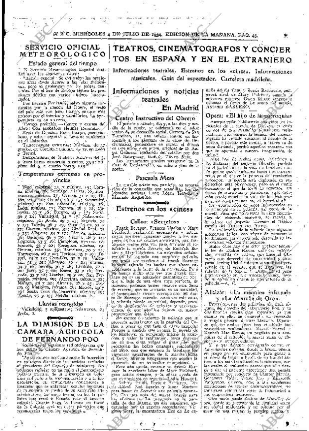 ABC MADRID 04-07-1934 página 43