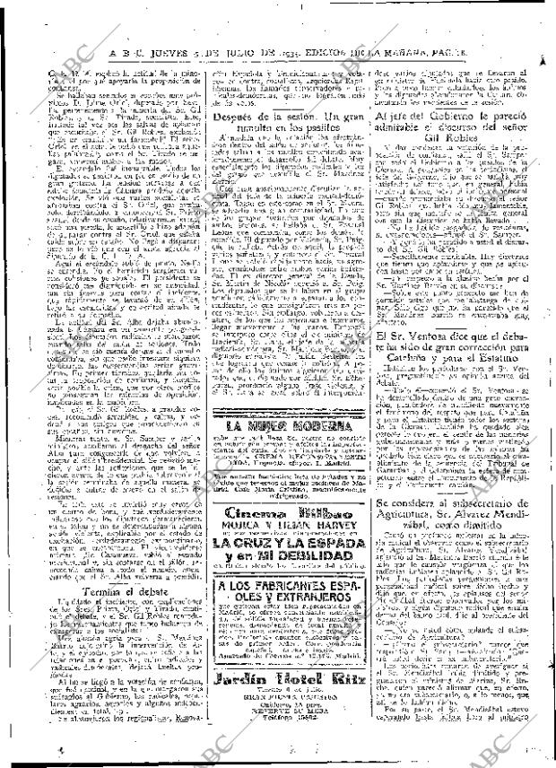 ABC MADRID 05-07-1934 página 18