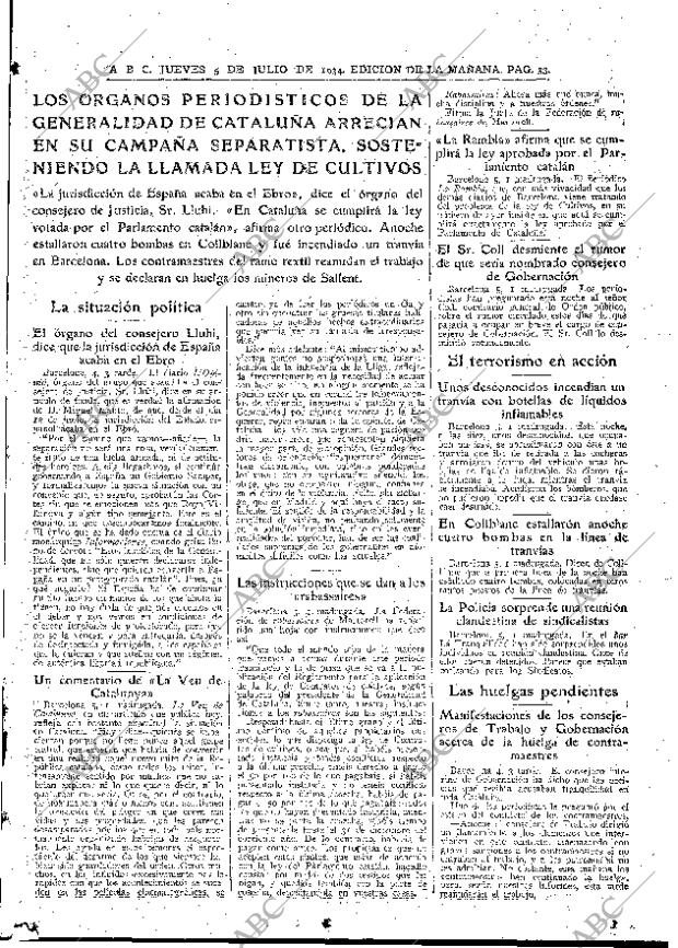 ABC MADRID 05-07-1934 página 33