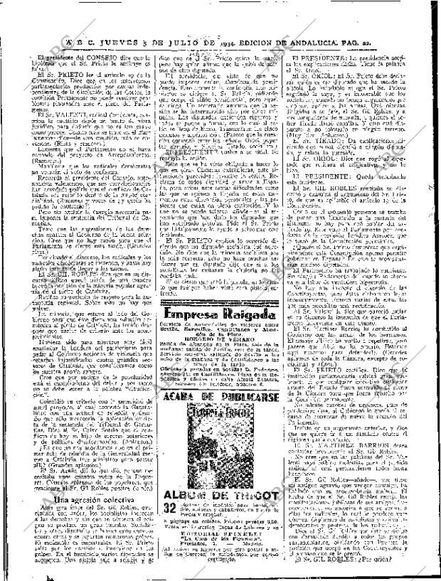 ABC SEVILLA 05-07-1934 página 22