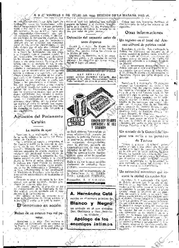 ABC MADRID 06-07-1934 página 26