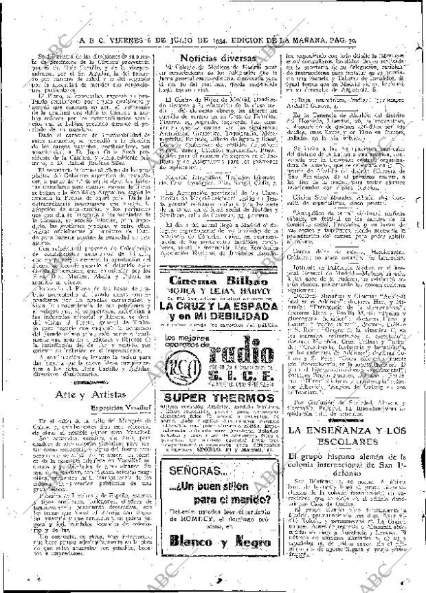ABC MADRID 06-07-1934 página 30