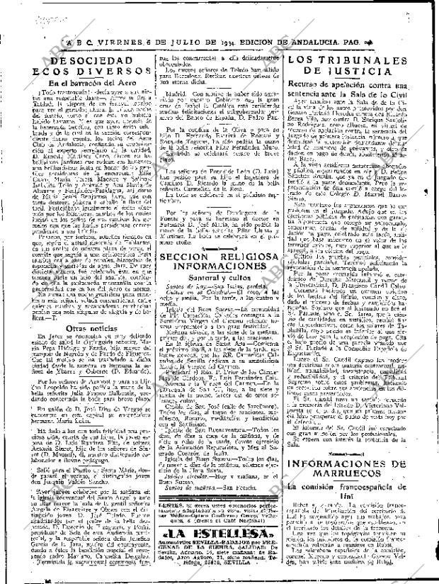 ABC SEVILLA 06-07-1934 página 22