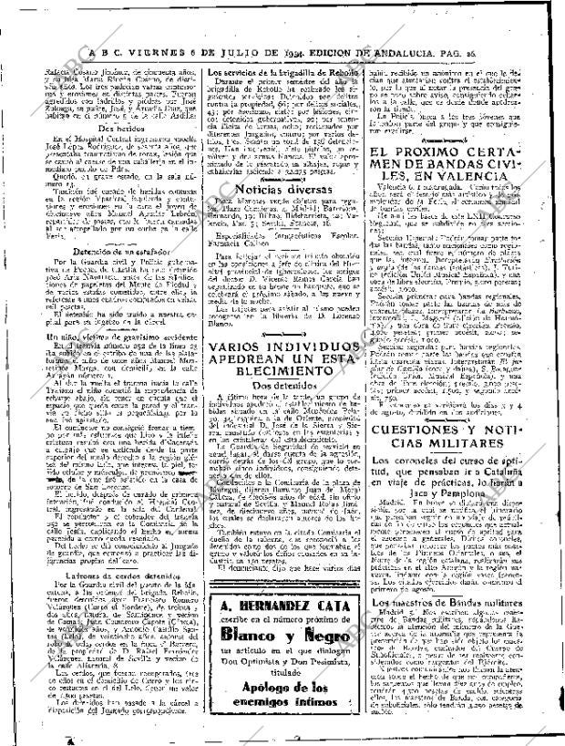 ABC SEVILLA 06-07-1934 página 26