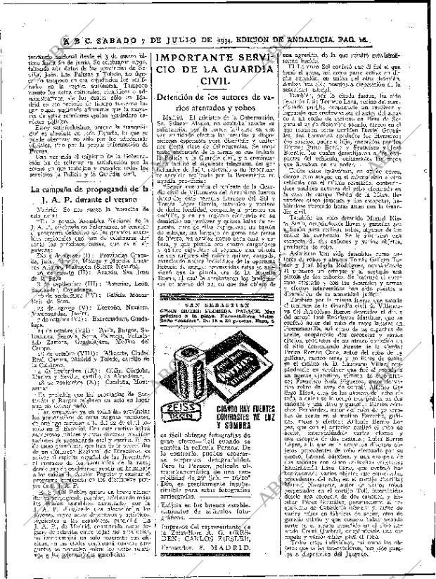 ABC SEVILLA 07-07-1934 página 16