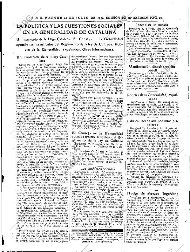 ABC SEVILLA 10-07-1934 página 23