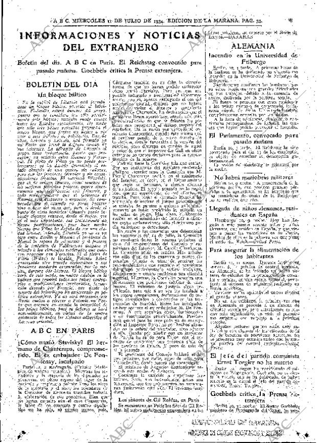 ABC MADRID 11-07-1934 página 33