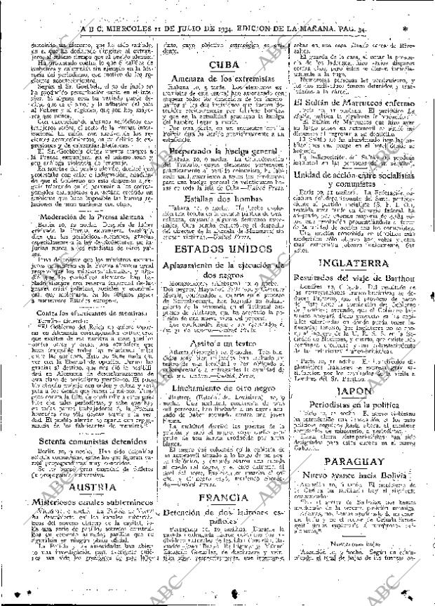 ABC MADRID 11-07-1934 página 34
