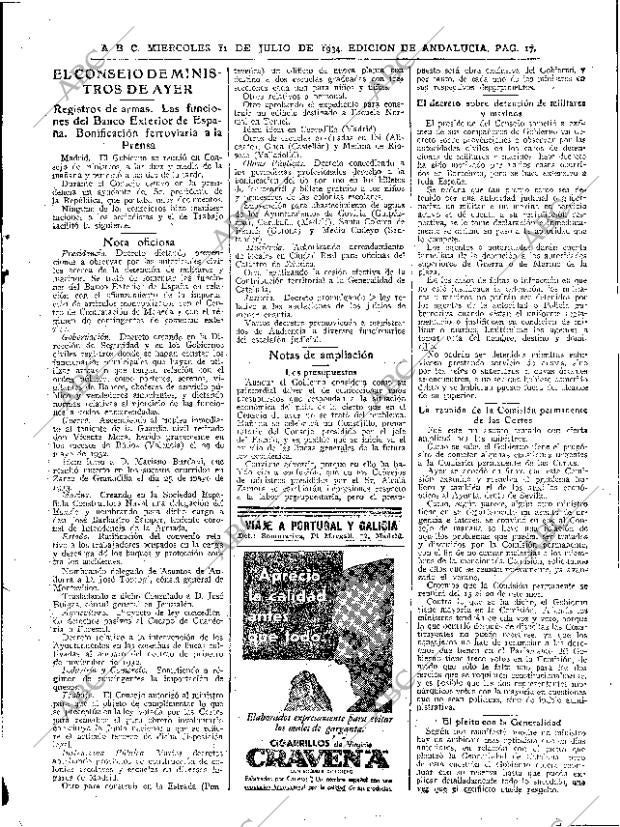 ABC SEVILLA 11-07-1934 página 17