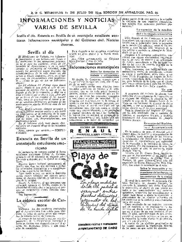ABC SEVILLA 11-07-1934 página 23
