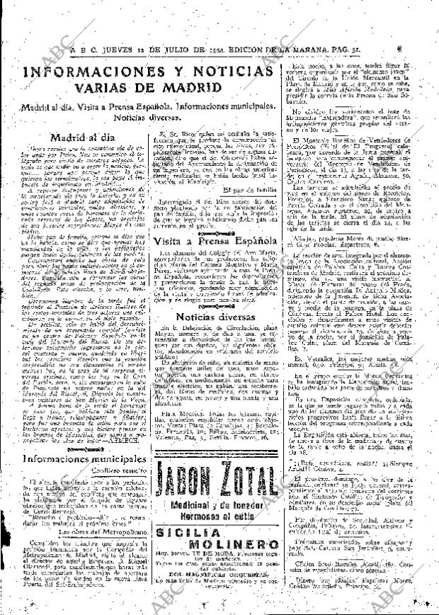 ABC MADRID 12-07-1934 página 31