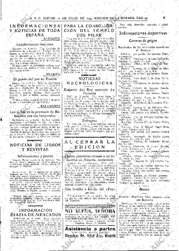 ABC MADRID 12-07-1934 página 35