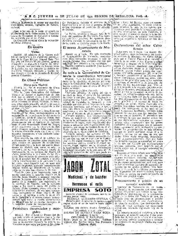 ABC SEVILLA 12-07-1934 página 18