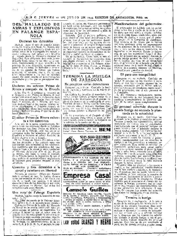 ABC SEVILLA 12-07-1934 página 20