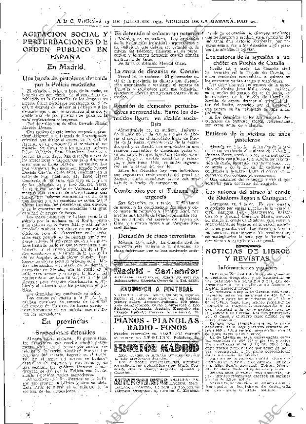 ABC MADRID 13-07-1934 página 20