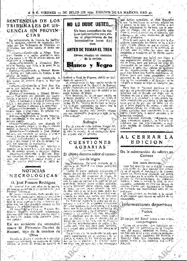 ABC MADRID 13-07-1934 página 37