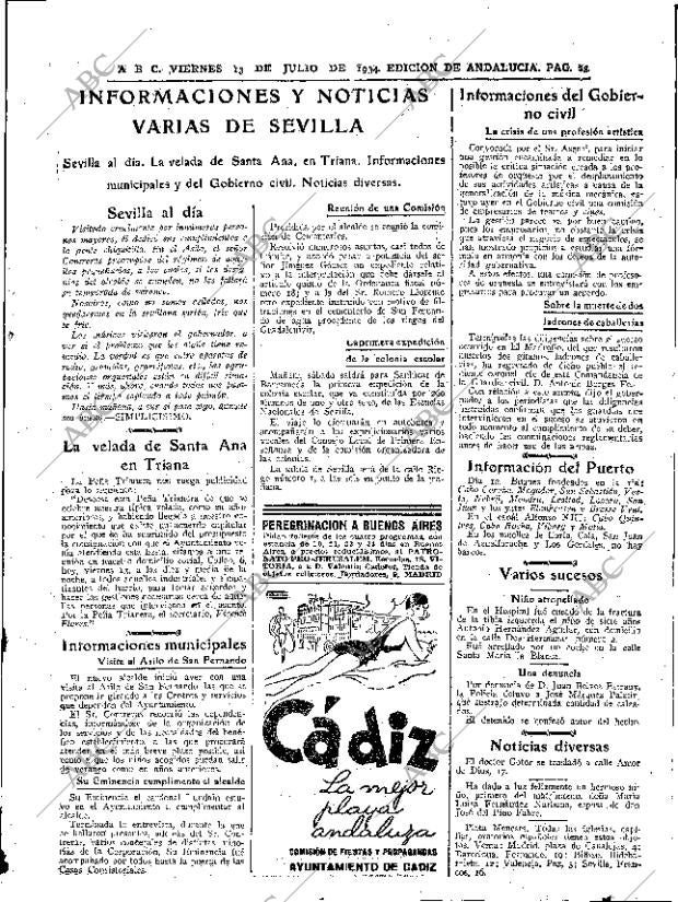 ABC SEVILLA 13-07-1934 página 23