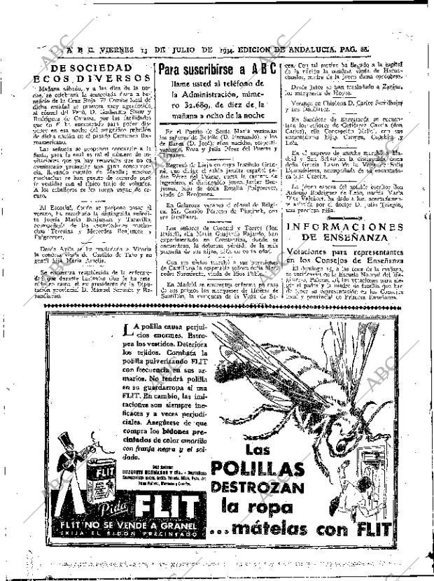 ABC SEVILLA 13-07-1934 página 26