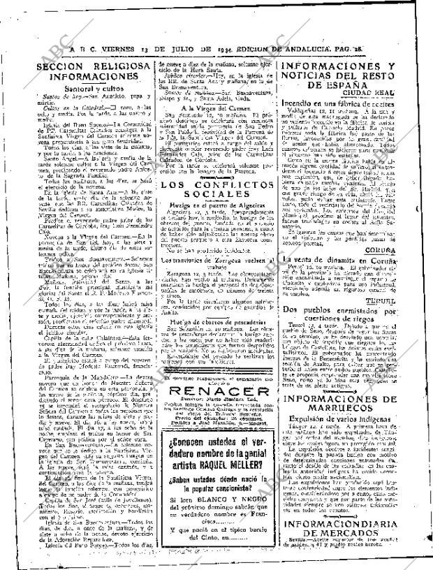 ABC SEVILLA 13-07-1934 página 28