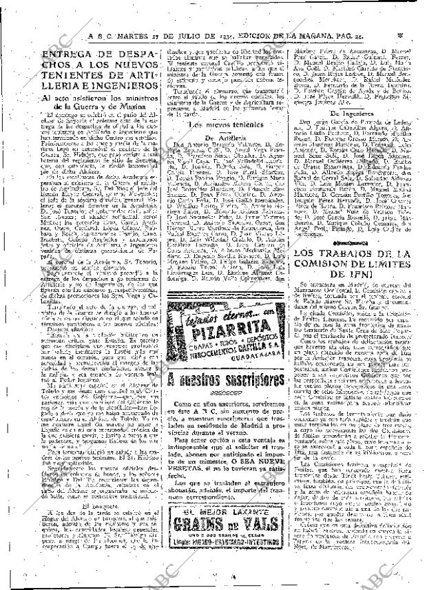 ABC MADRID 17-07-1934 página 22