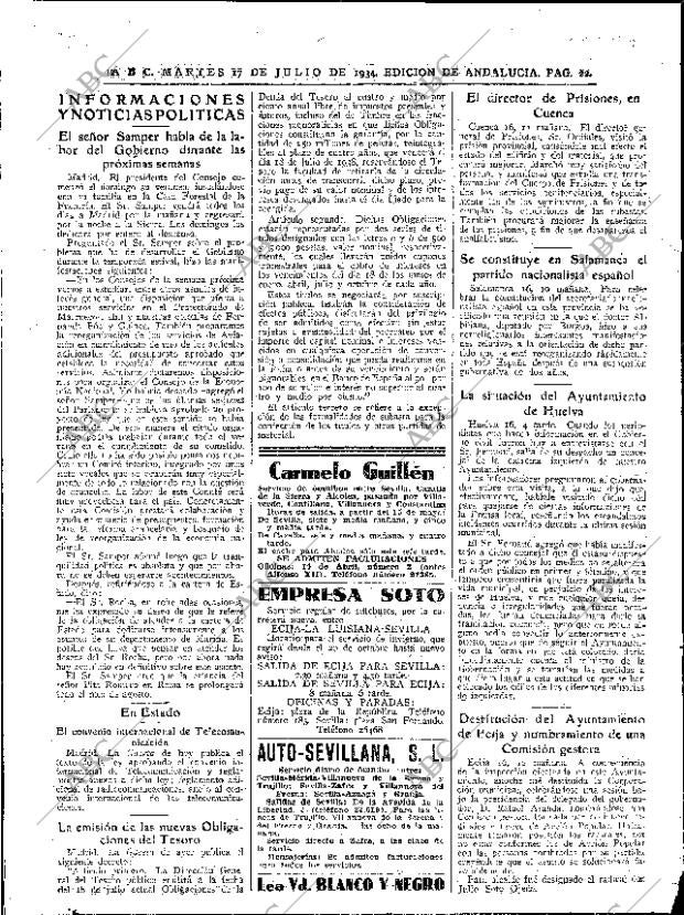 ABC SEVILLA 17-07-1934 página 18