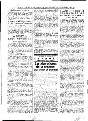 ABC MADRID 19-07-1934 página 20