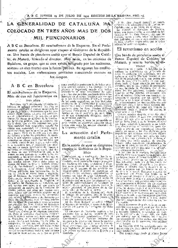 ABC MADRID 19-07-1934 página 25