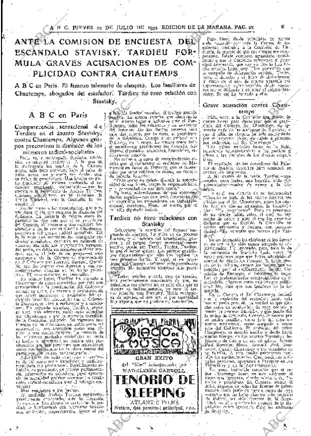 ABC MADRID 19-07-1934 página 27