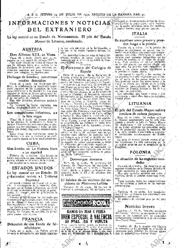 ABC MADRID 19-07-1934 página 31