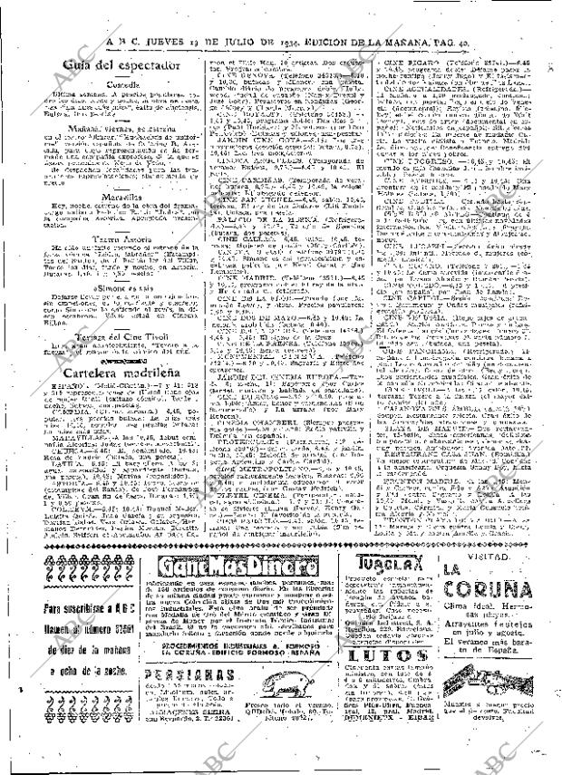 ABC MADRID 19-07-1934 página 40