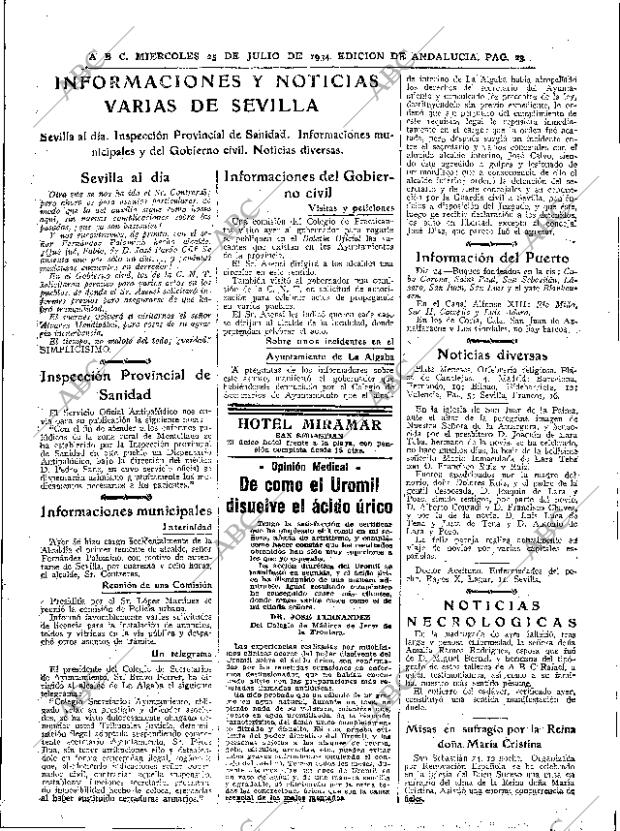 ABC SEVILLA 25-07-1934 página 23