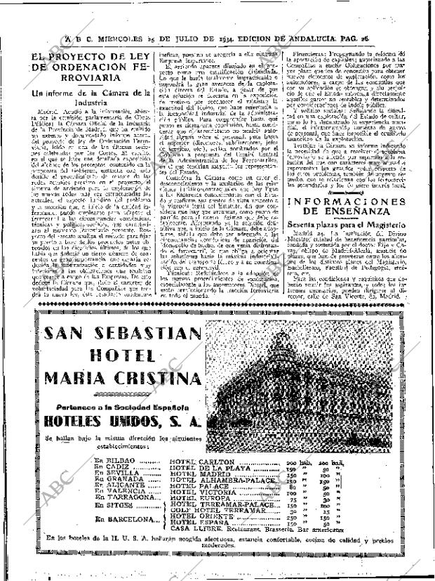 ABC SEVILLA 25-07-1934 página 26