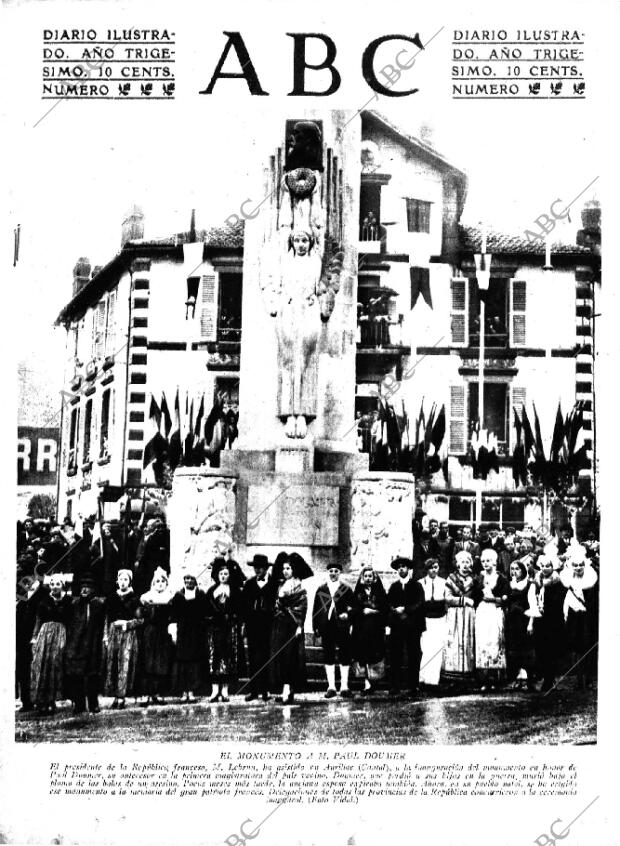 ABC MADRID 26-07-1934 página 1