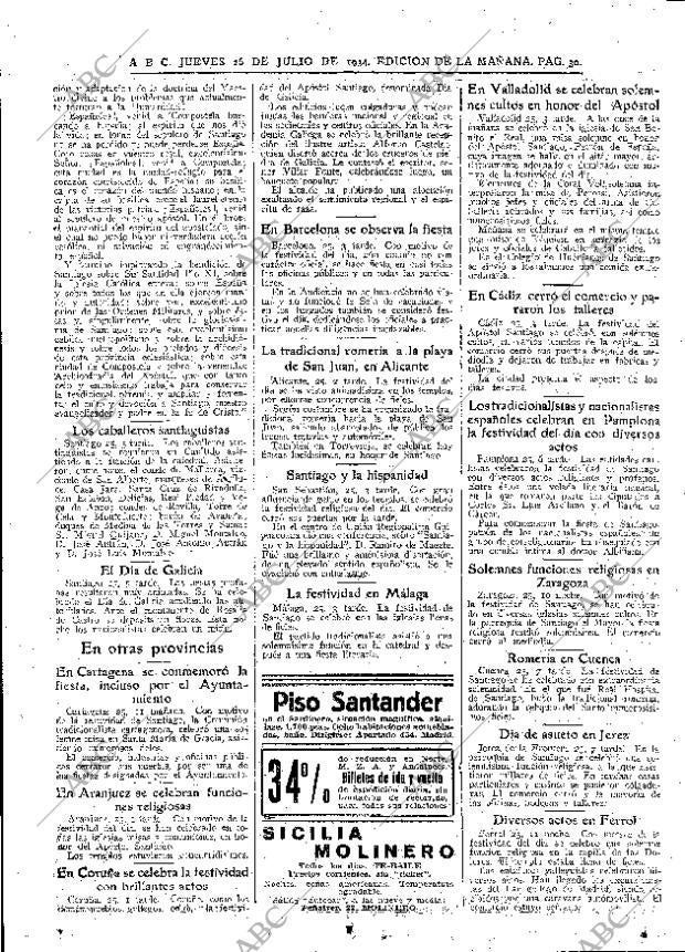ABC MADRID 26-07-1934 página 30