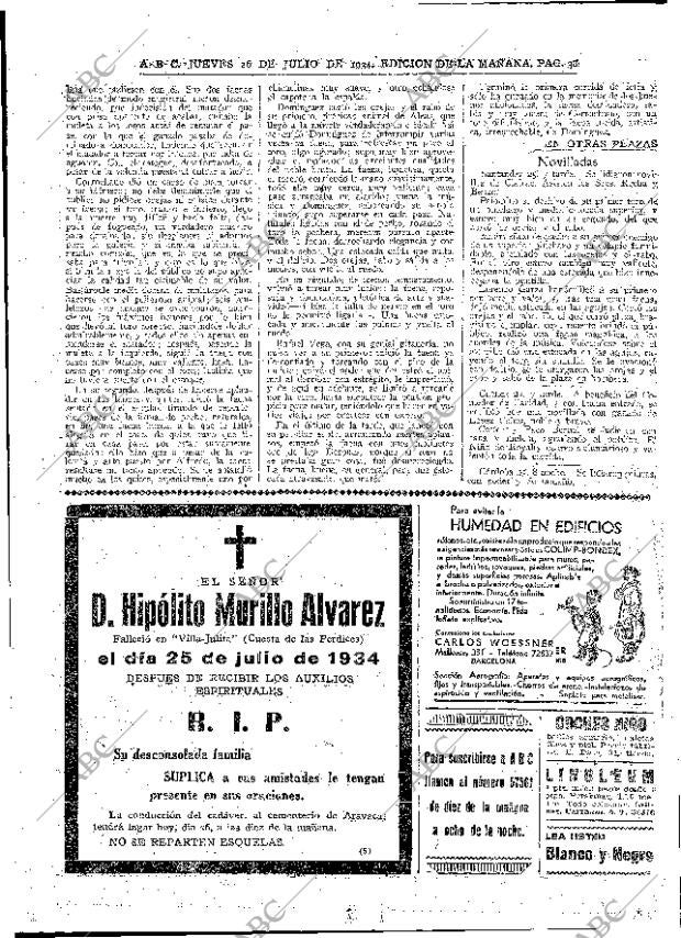ABC MADRID 26-07-1934 página 38