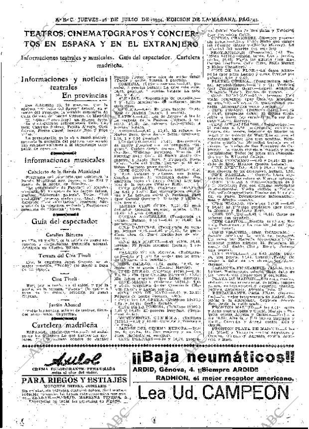 ABC MADRID 26-07-1934 página 43