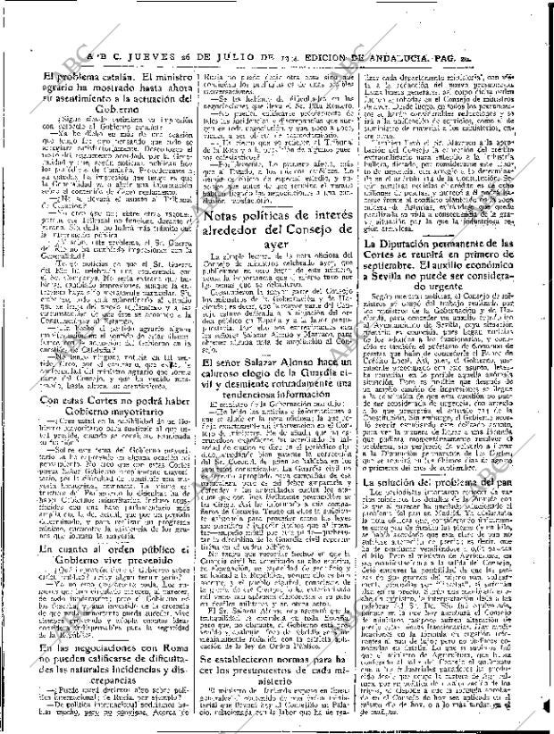 ABC SEVILLA 26-07-1934 página 20