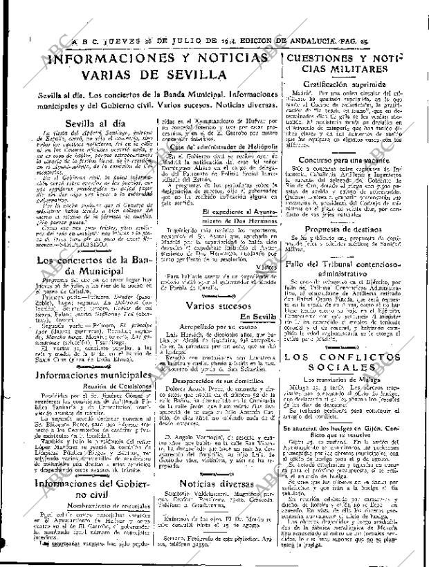 ABC SEVILLA 26-07-1934 página 25