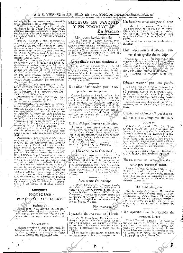 ABC MADRID 27-07-1934 página 32