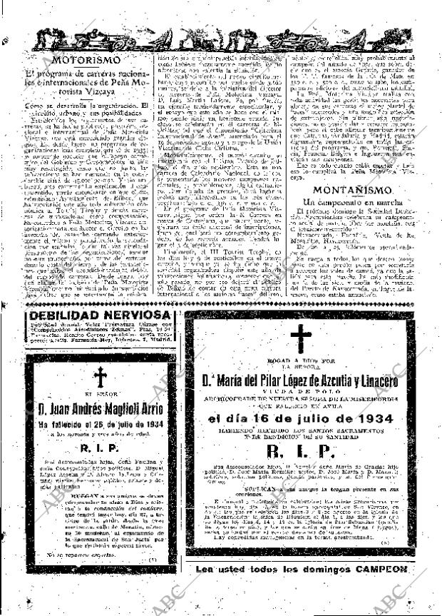 ABC MADRID 27-07-1934 página 45