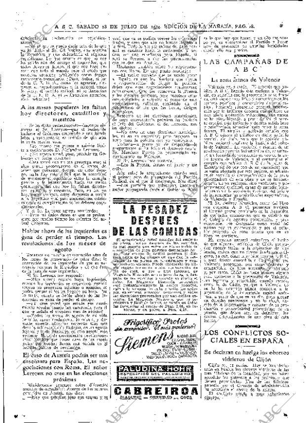 ABC MADRID 28-07-1934 página 18
