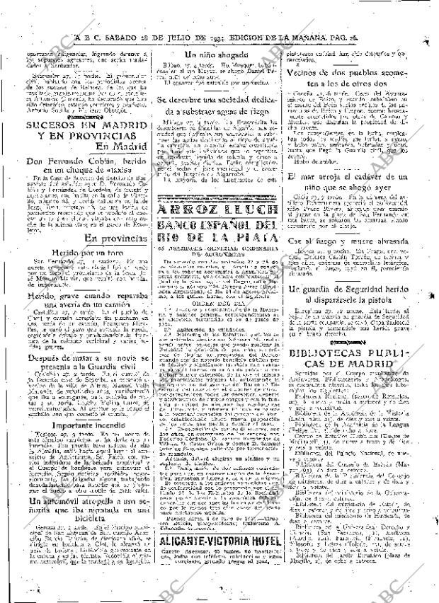 ABC MADRID 28-07-1934 página 26