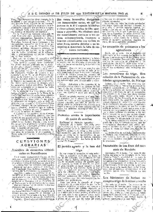 ABC MADRID 28-07-1934 página 28