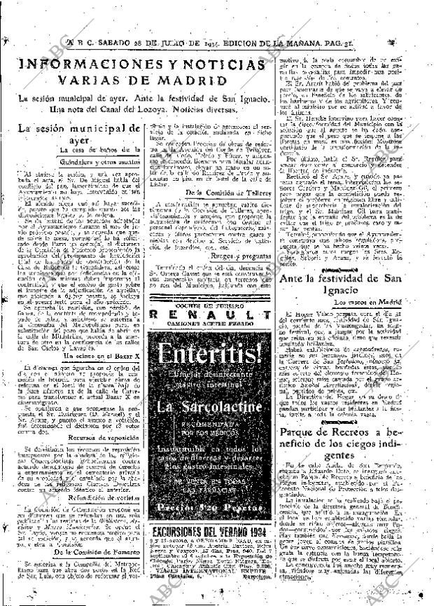 ABC MADRID 28-07-1934 página 31