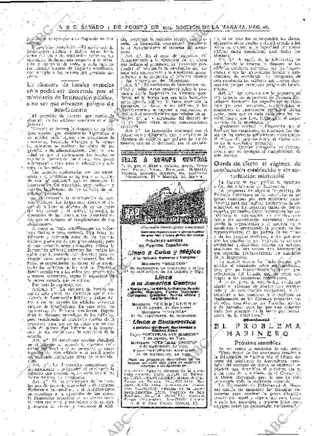 ABC MADRID 04-08-1934 página 26