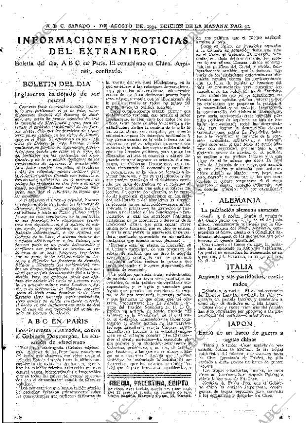 ABC MADRID 04-08-1934 página 31