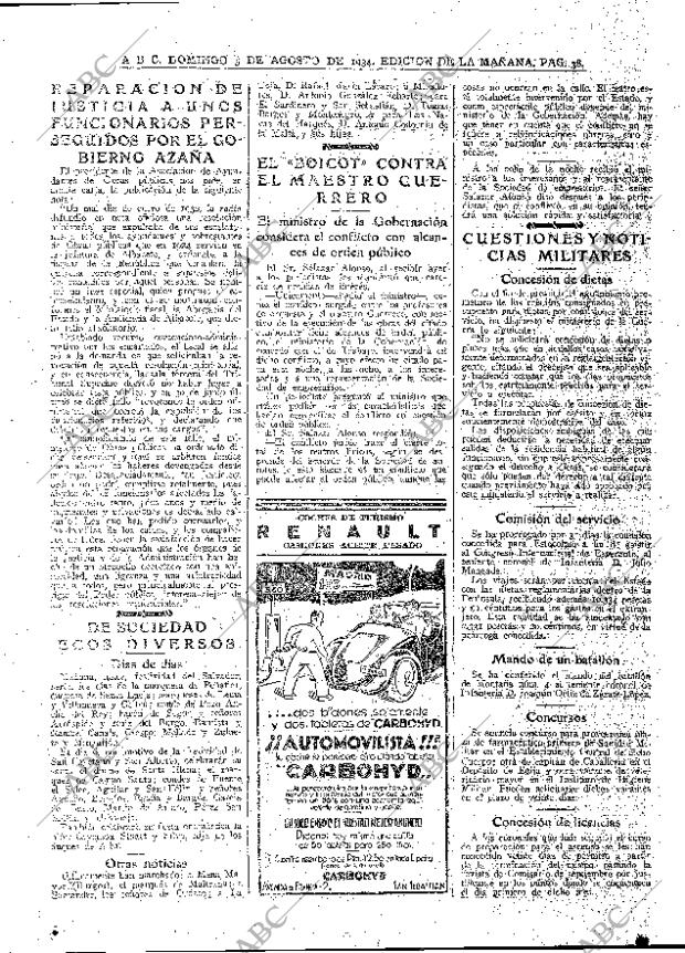 ABC MADRID 05-08-1934 página 38