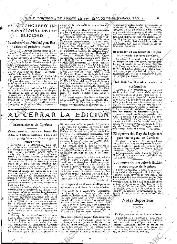 ABC MADRID 05-08-1934 página 51