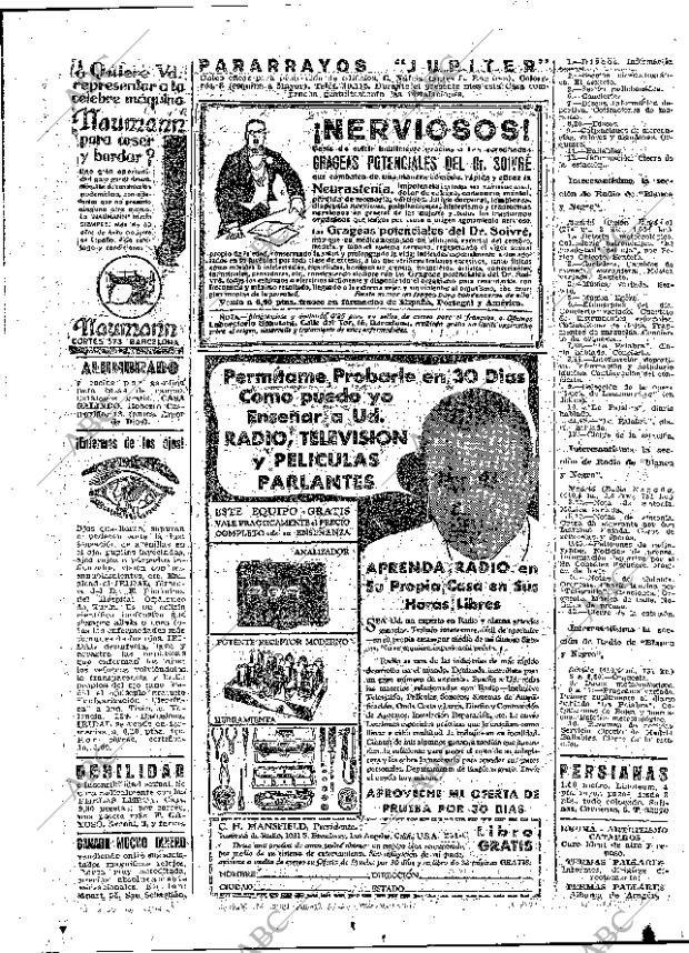 ABC MADRID 05-08-1934 página 60